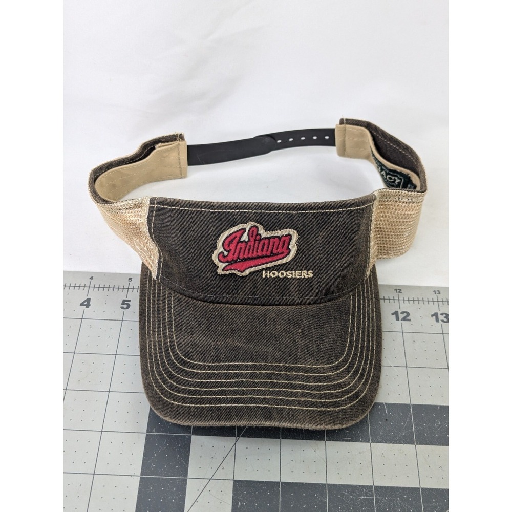 Legacy Indiana Hosiers Visor Hat Cap Adjustable